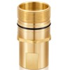 Otoolling Wet-line Wing Nut Hydraulic Quick Disconnect Male Coupler, Heavy