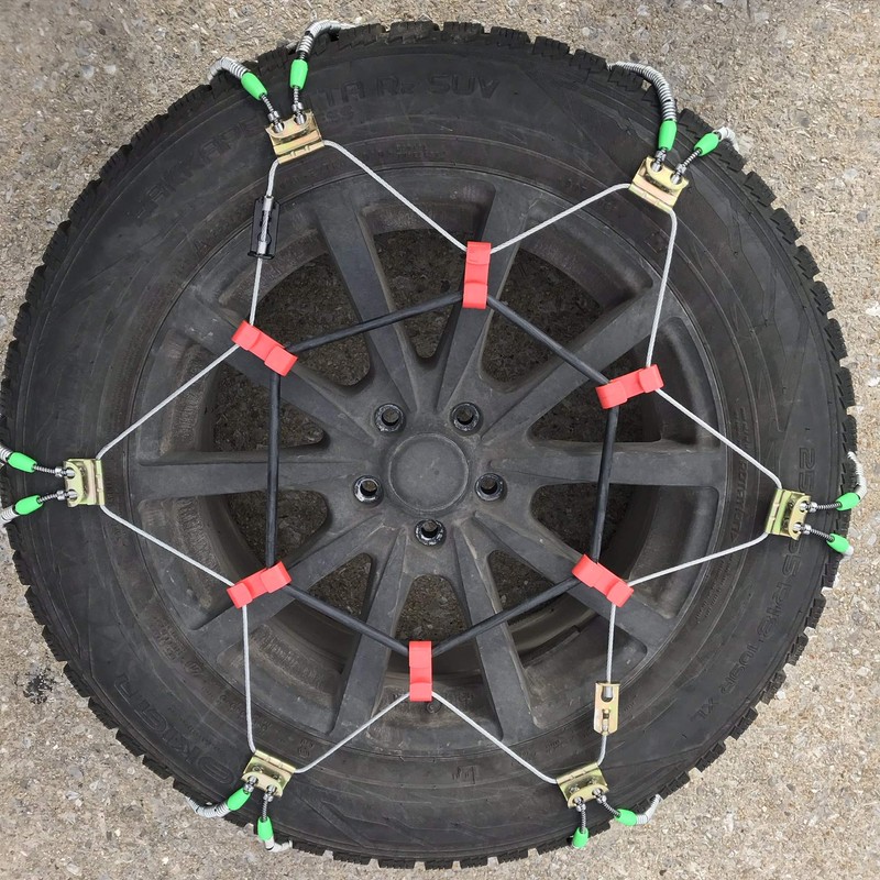 TireChain.com 235/75-15 Diagonal Tire Chains, Priced per Pair