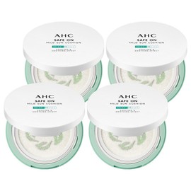 AHC Safe-On Mild Sun Cushion SPF50+ PA++++, 25g, 4 pieces / AHC 세이프온 마일드 선쿠션 SPF50+ PA++++, 25g, 4개