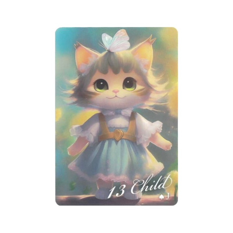 Utopia Cats Lenormand | Poporo Labo | 36 Cards with