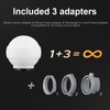 Godox ML-CD15 Kit difusor de cúpula para luz de Flash,