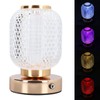 RGB Color Changing Crystal Table Lamp Acrylic Multifunction LED Crystal