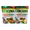 Cúrcuma Compuesta, Colageno, Life Natural, 2pack 120tabletas