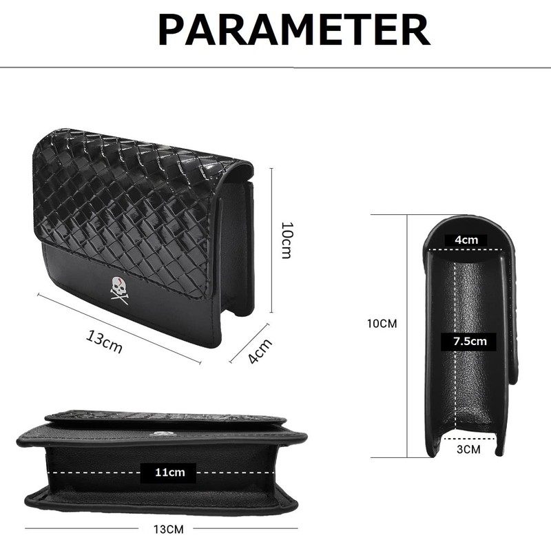 Golf Laser Rangefinder Case PU Leather Distance Meter Holder Instrument