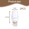 2 Pcs Radiator Valve Thermostatic, Radiator Thermostat Valve Head for