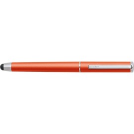 A. T. Cross Sheaffer Ballpoint Pen with Stylus Matte Orange in Gift Box