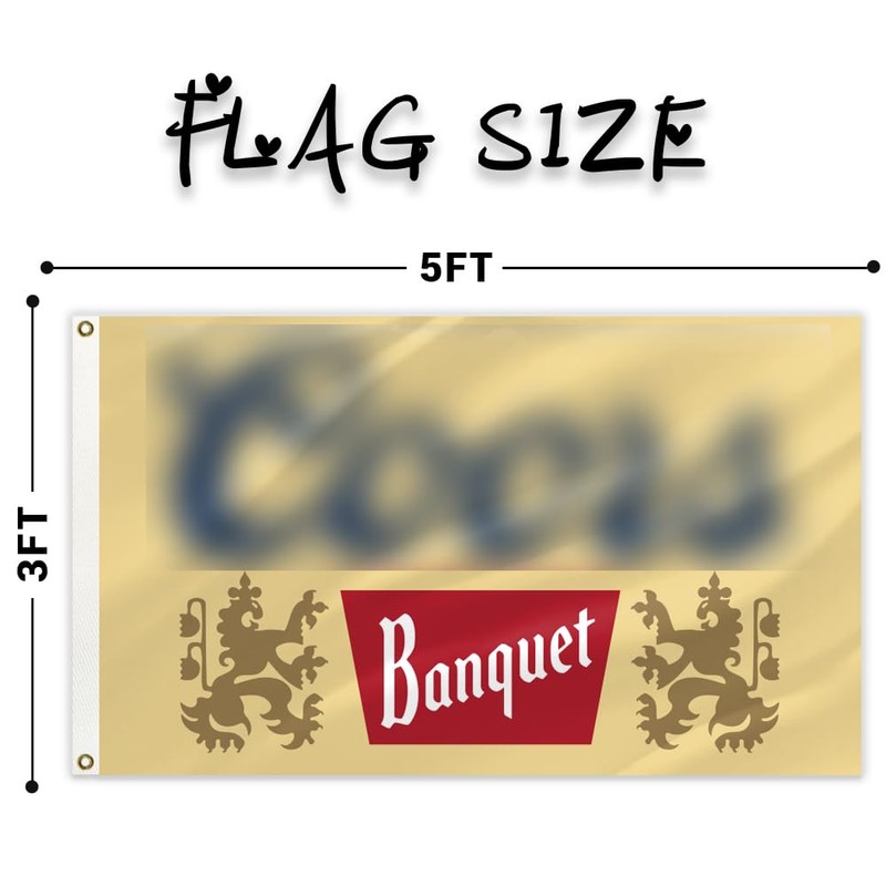 Generic Flag for Beer 3x5 Ft Cool Beer Flags Funny