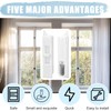 6pcs Window Tilt Latch Pairs Spring, Plastic Window Tilt Latch