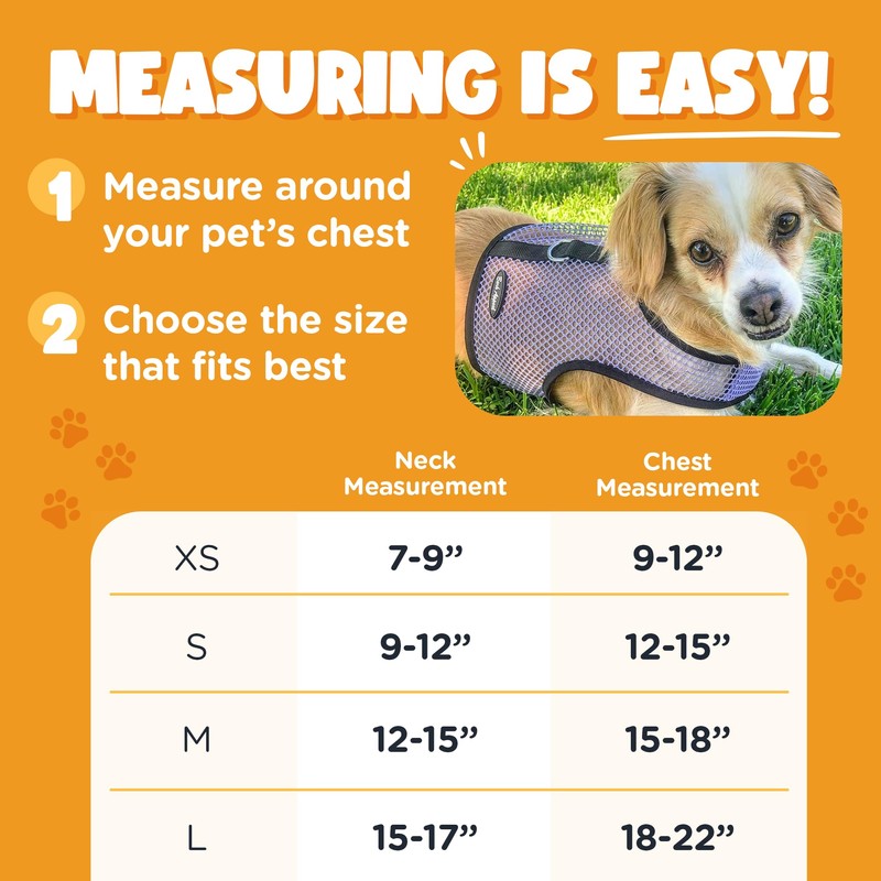 Bark Appeal Netted Wrap N Go Harness - Pink, Medium