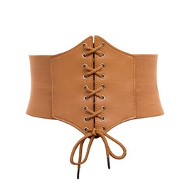 GRACE KARIN Classic Medieval Belts Waispie(M,Brown)