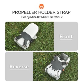 STARTRC Propeller Strap Holder for DJI Mini 4K/Mini 2 SE/Mavic Mini 2 Drone Accessories,Propellers Neck Strap for DJI Mini 4K/Mini 2 SE/Mini 2 Drone Props Protector Stabilizer and Propellers Fixator(not for mini 4 pro）