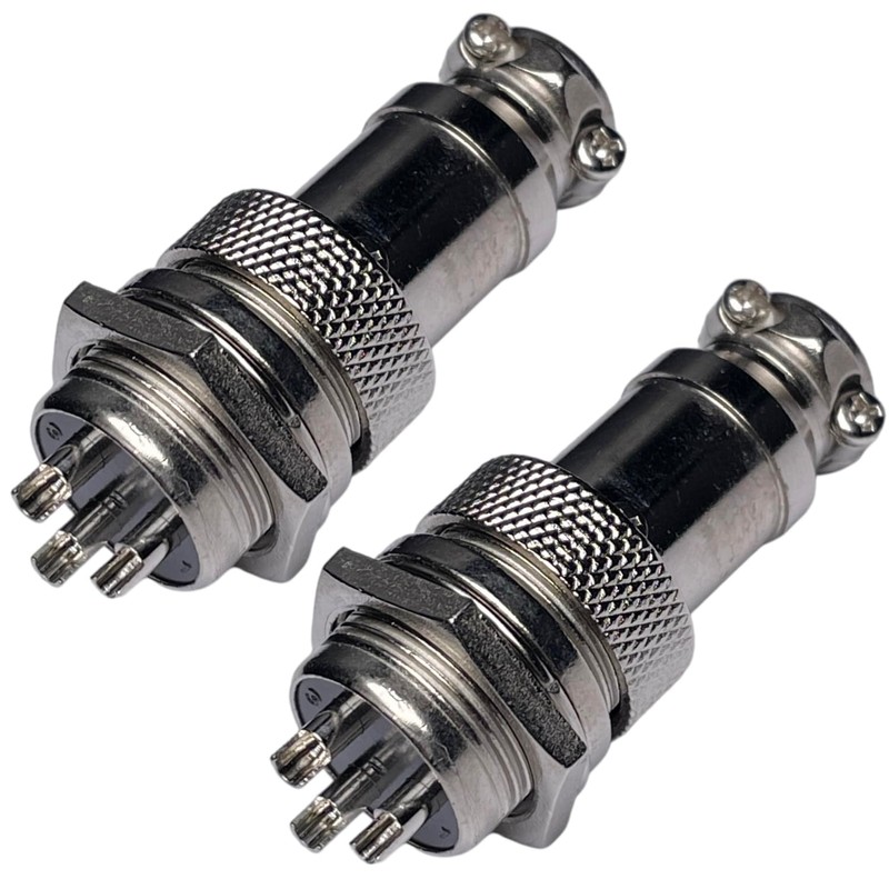 Cess Aviación Plug 3-Pins 16 mm Panel GX16 – 3