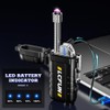 LcFun USB C Rechargeable Electric Lighter, Waterproof Plasma Lighters with