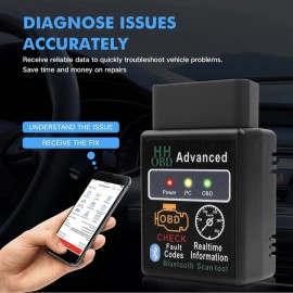 Eonon OBDII Scanner Bluetooth, ELM327 Scan Tool Diagnostic Scanner Car Tool V0056