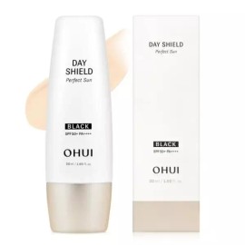 OHUI [오휘] 데이쉴드 퍼펙트 선크림 블랙 50ml OHUI Day Shield Perfect Sun Cream Black 50ml [OHUI Day Shield Perfect Sunscreen Black 50ml]
