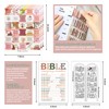 Zephyraxis 3PCS Bible Tabs with Bible Study Sticker Tracker for