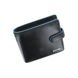 VISCONTI Alps Collection Tom Bi-Fold Leather Wallet with RFID Protection - ALP86 Black