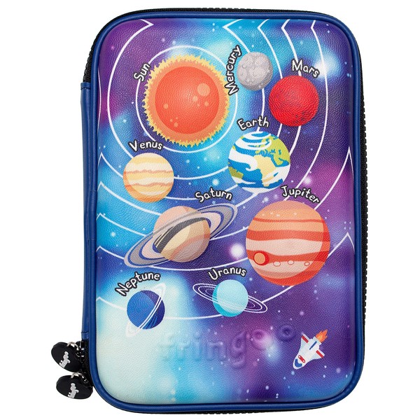 Fringoo - Kids Pencil Case - Multicolour Solar System Design