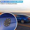LitMiRaCle Fuel Tank Cap Cover for Ford Mustang GT, Gas
