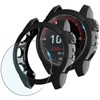 Suoman 4-Pack for Garmin Fenix 7X 51mm Case, [Scratch Resistant]