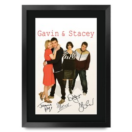 HWC Trading A3 FR Gavin and Stacey Matthew Horne Gifts Printed Signed Autograph Picture for TV Memorabilia Fans - A3 Framed