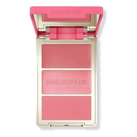 Morphe Rubor Cheek Thrills Multi-finish Face Trio Blush En 3 Tono Del Maquillaje Blind Date
