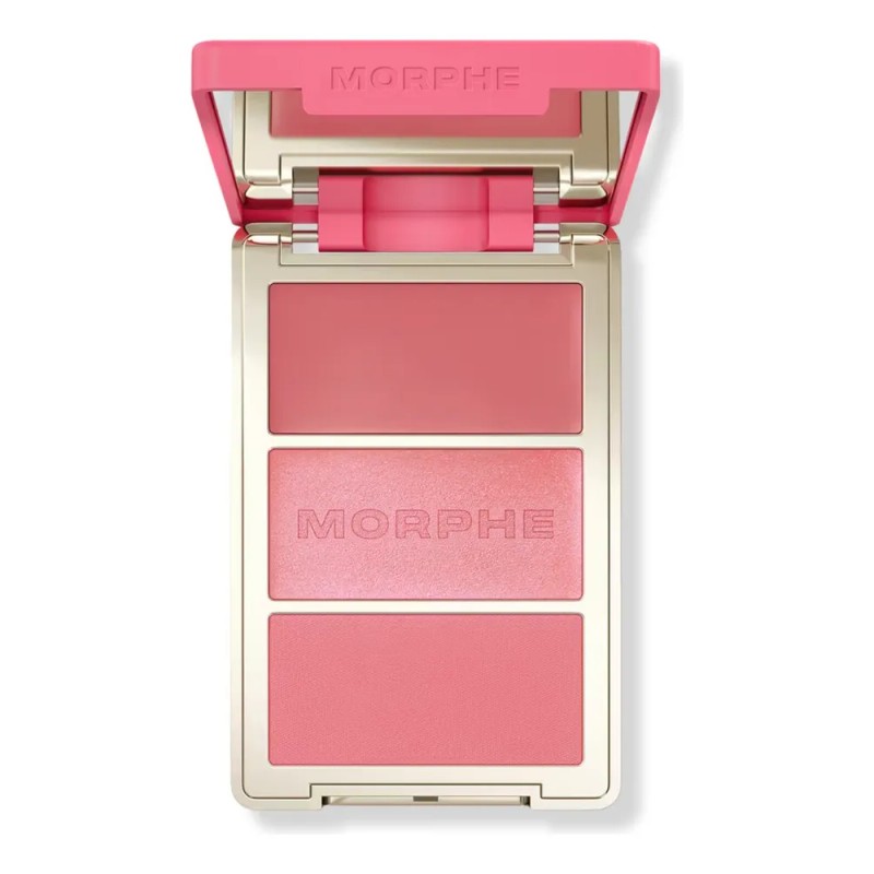 Morphe Rubor Cheek Thrills Multi-finish Face Trio Blush En 3