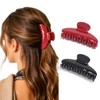 Campsis Pinzas acrílicas para el cabello con forma de garra,