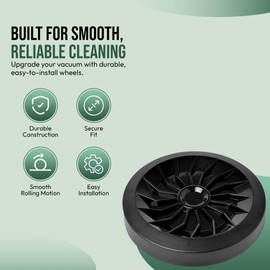 Replacement Wheel for BISSELL CleanView Compact Upright Vacuum for Series 2112 3508 2690 1520 OEM # 1606835