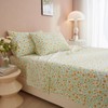 Chic Floral Twin Size Sheets Set - Soft Cooling Sheets