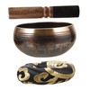 Kisangel 1 Set Meditation Singing Bowl Multi Function Sound Bowl