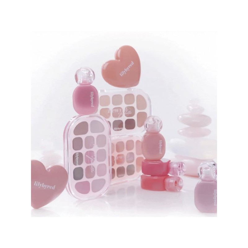 LILYBYRED Dewy Fit Palette Special Set 2items, Shade:02 Pink Milk