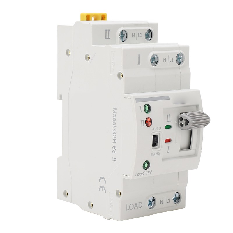 Dual Power Automatic Transfer Switch 2P 32A Millisecond Switching ATS