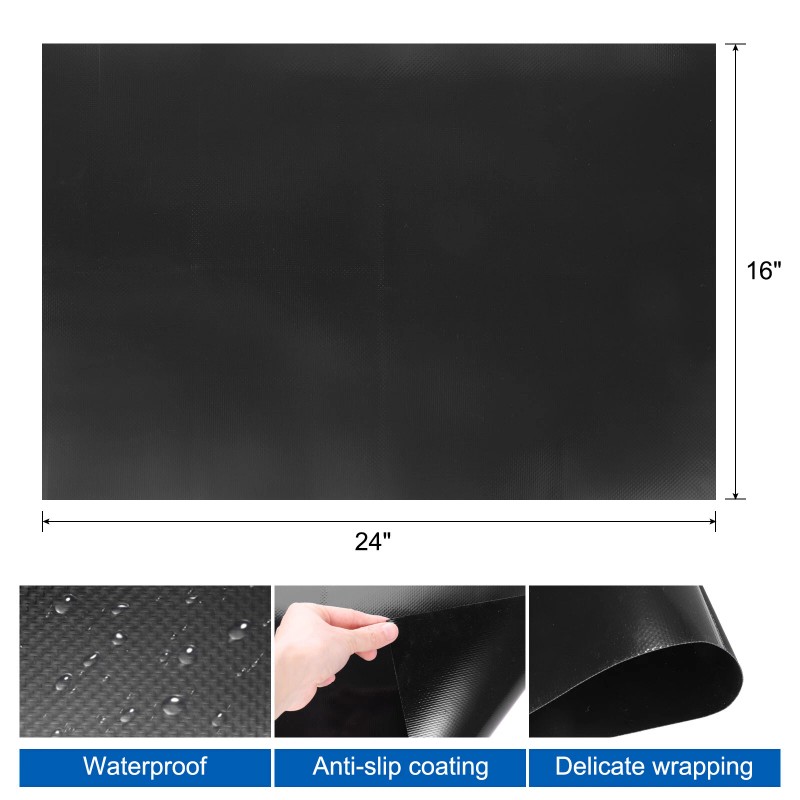 uxcell Induction Cooktop Protector Mat 20.8x24 Inch Waterproof Heat Resistant