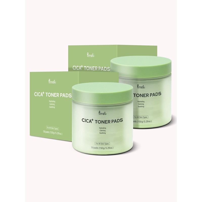 Fretty [프레티] 시카 플러스 토너패드 50매입 [Fretty] Cica Plus Toner