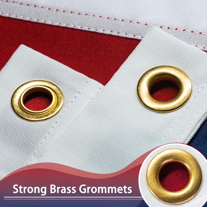 Betsy Ross Flag Outdoor 3x5 FT, Heavy Duty Spun Polyester