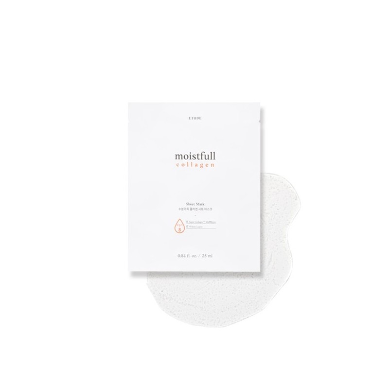 Etude Studio Moisture Full Collagen Sheet Mask 10-Sheet Set /
