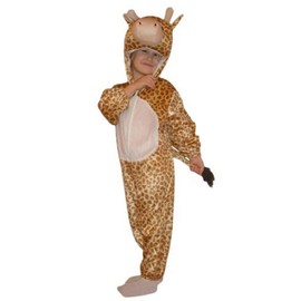 Giraffe costume, J24, Size 74 - 134 for babies, small children and children, giraffe costume, carnival costume, fancy dress party, birthday present, 92/98, multicoloured