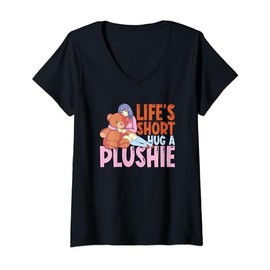 Womens Manga Anime Otaku Kawaii Japan - Japanese Cosplay Plushies V-Neck T-Shirt