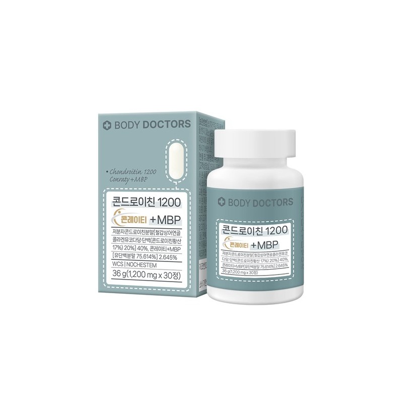 Body Doctors Chondroitin 1200 Conlate + MBP 30 tablets x