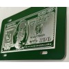 Diamond Etched Products New Money 100 Hundred Dollar Bill Car