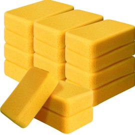 Tioncy 6 Pcs Large Sponges Bulk 7.5 x 5.5 x 1.9 Inch Grouting Sponge Set Car Wash Sponge Cleaning and Washing Sponge Commercial Sponges Large All Purpose Sponge for Cleaning Dishes Car Tile Bike