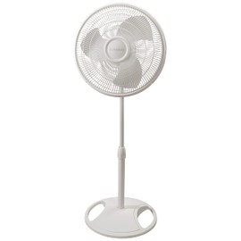 Lasko 2520 Oscillating Stand Fan,White 16 Inch