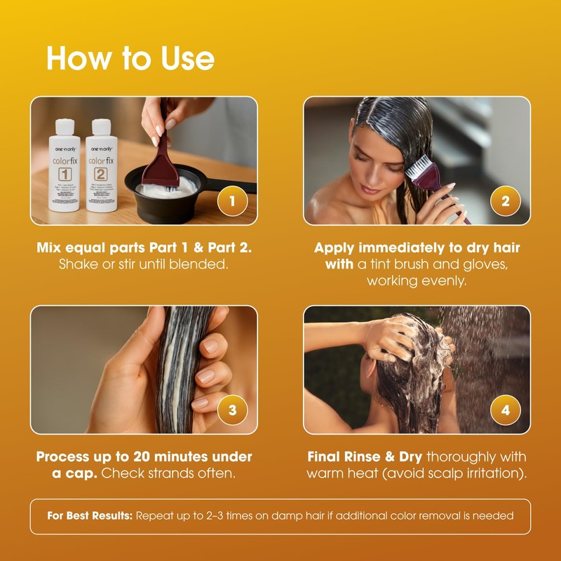 One 'n Only Colorfix Hair Color Remover Kit - Professional