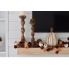Beaded Wood Candlestick