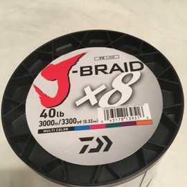 Daiwa – jbraid 8 Braid 1500, Farbe Mehrfarbig, Größe 0.280 mm