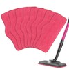 Yicotira Steam Mop Pads Compatible with Schenley Steam Mop 7 in 1 - Washable and Reusable Replacement Mop Pads Accessories for Pink Steam Mop Cleaner (8 Pack)
