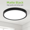 hykolity 12 Inch Selectable CCT LED Round Flat Panel Light,