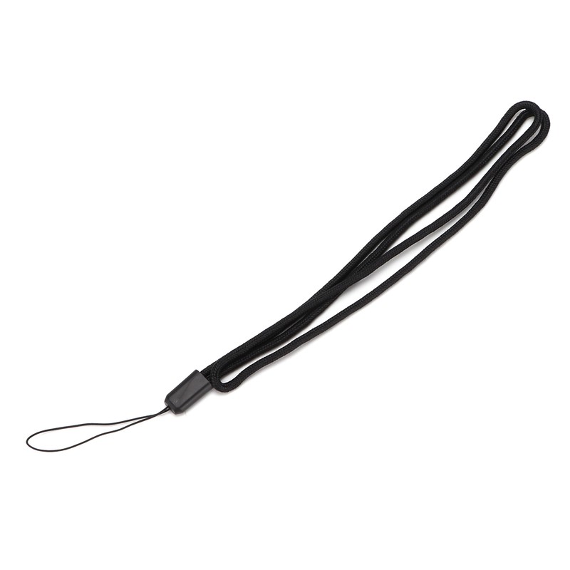 10pcs Neck Lanyard Black Polyester Badge Holder for Students Staff