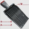 Business Stamps,11 Digits Changeable 0-9 Numbers & 26 Alphabet Rolling